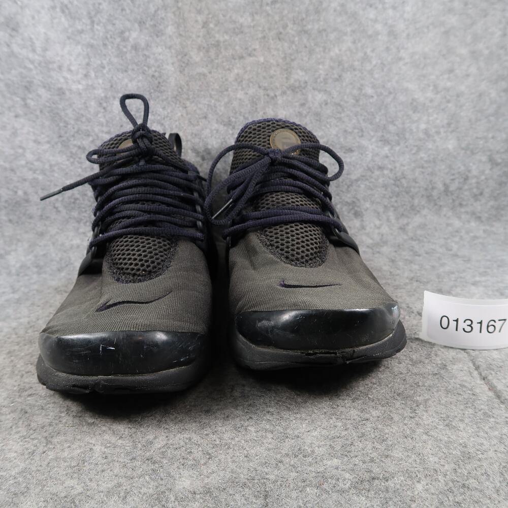 Nike Shoes Mens 9 Air Presto Sneakers Athletic Trainers Running Sport Walk Black - Picture 2 of 14